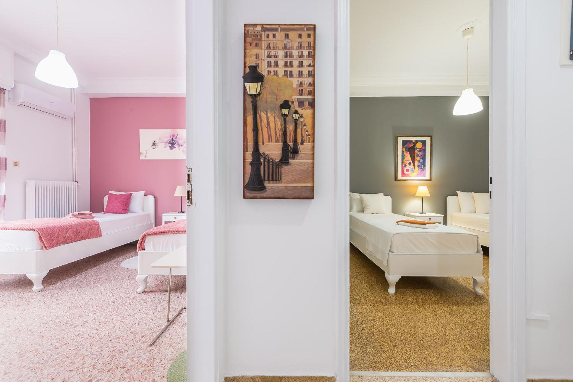 Private Rooms Athens - Shared Bathroom Chambre photo